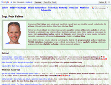 Tablet Screenshot of petrfaltus.net